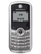Mobilni telefon Motorola C123 - 