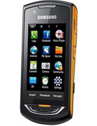 Samsung S5620 Monte black orange
