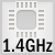 1.4 GHz