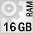 16GB Ram