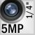 5 MP 1/4