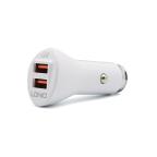 Auto punjac LDNIO C511Q 2xUSB 5V/3A FAST QC 3.0 za Iphone lightning beli cena 3500 din slika
