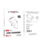 Auto punjac Comicell Superior CO-BZ18 FAST 18W USB QC 3.0 beli slika 4