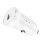 Auto punjac Comicell Superior CO-BZ18B FAST 25W Type C QC 3.0 beli slika 2