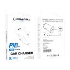Auto punjac Comicell Superior CO-BZ18B FAST 25W Type C QC 3.0 beli slika 4