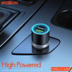 Auto punjac Moxom LX-VC804 PD+QC 38W crni slika 4