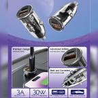 Auto punjac Moxom LX-VC803 PD+QC 30W crni slika 6