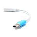Adapter 3.5mm na Type C beli digital IC - DAC slika 1