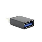 Adapter OTG Type C USB metalni crni slika 2