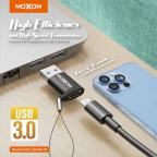 Adapter USB3.0 Type C na USB-A Moxom MX-CB144 crni slika 3