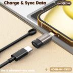 Adapter OTG Moxom MX-CB251 Type-C na Lightning crni slika 3