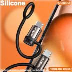 Adapter OTG Moxom MX-CB250 Lightning na Type-C crni slika 4