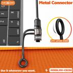 Adapter OTG Moxom MX-CB250 Lightning na Type-C crni slika 5