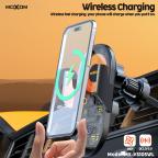 Drzac za mobilni telefon Moxom MX-VS105 wireless 15W crni slika 3