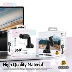 Drzac za mobilni telefon Moxom MX-VS110 vakuum crni slika 4