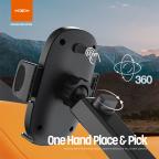 Drzac za mobilni telefon Moxom MX-VS103 vakuum crni slika 4