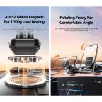 Drzac za mobilni telefon AWEI X52 magnet crni slika 4