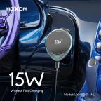 Drzac za mobilni telefon Moxom LX-VS801 sa bezicnim punjenjem 15W crni slika 4