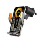 Drzac za mobilni telefon Moxom LX-VS802 sa bezicnim punjenjem 15W crni cena 5000 din slika