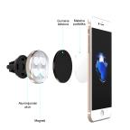 Drzac za mobilni telefon magnetni ROHS C9 srebrni (ventilacija) slika 4