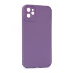 Maska Futrola Silikon Pro Camera za iPhone 11 6.1 ljubicasta cena 1000 din slika
