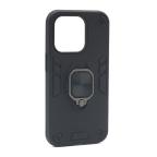 Maska Futrola Square ring za iPhone 14 Pro crna cena 1000 din slika
