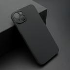 Maska Futrola ULTRA TANKI KOLOR za iPhone 14 Plus (6.7) crna cena 1000 din slika