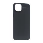 Maska Futrola silikon BRUSHED za iPhone 14 Plus (6.7) crna cena 2500 din slika