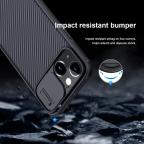 Maska Futrola Nillkin Cam Shield Pro za iPhone 14 crna slika 5