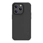 Maska Futrola NILLKIN SUPER FROST PRO za iPhone 14 Pro Max crna cena 4500 din slika
