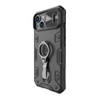 Maska Futrola Nillkin Cam Shield Armor Pro za iPhone 14 (6.1) crna slika 2