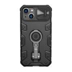 Maska Futrola Nillkin Cam Shield Armor Pro za iPhone 14 Plus (6.7) crna cena 2500 din slika