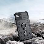 Maska Futrola Nillkin Cam Shield Armor Pro za iPhone 14 Plus (6.7) crna slika 5