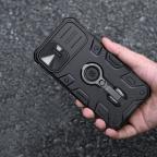 Maska Futrola Nillkin Cam Shield Armor Pro za iPhone 14 Plus (6.7) crna slika 6