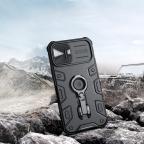 Maska Futrola Nillkin Cam Shield Armor Pro za iPhone 14 Pro (6.1) crna slika 5