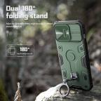 Maska Futrola Nillkin Cam Shield Armor Pro za iPhone 14 Pro (6.1) zelena slika 6