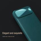 Maska Futrola Nillkin Cam Shield Leather S za iPhone 14 (6.1) zelena slika 5