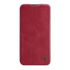 Maska Futrola Nillkin Qin Pro za iPhone 14 Pro (6.1) crvena cena 1000 din slika