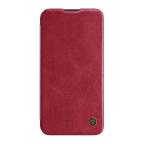 Maska Futrola Nillkin Qin Pro za iPhone 14 Pro Max (6.7) crvena cena 1000 din slika