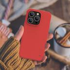 Maska Futrola Nillkin Super Frost Pro za iPhone 14 Pro (6.1) crvena slika 4