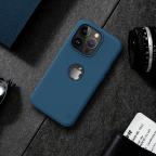 Maska Futrola Nillkin Super Frost Pro za iPhone 14 Pro (6.1) plava (logo cut) slika 5
