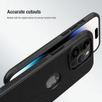 Maska Futrola Nillkin Super Frost Pro za iPhone 14 Pro Max (6.7) crna (logo cut) slika 7