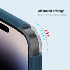 Maska Futrola Nillkin Super Frost Pro za iPhone 14 Pro Max (6.7) plava (logo cut) slika 4