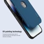 Maska Futrola Nillkin Super Frost Pro za iPhone 14 Pro Max (6.7) plava (logo cut) slika 5