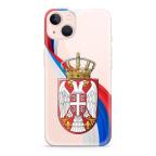 Maska Futrola ULTRA TANKI PRINT CLEAR za iPhone 13 (6.1) SRB12 cena 1000 din slika