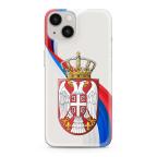 Maska Futrola ULTRA TANKI PRINT CLEAR za iPhone 14 (6.1) SRB12 cena 2500 din slika
