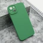 Maska Futrola Silikon Pro Camera za iPhone 14 Plus (6.7) tamno zelena cena 1000 din slika