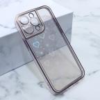 Maska Futrola Heart IMD za iPhone 14 Pro Max 6.7 roze cena 1000 din slika