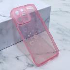 Maska Futrola Heart Color IMD za iPhone 14 Pro Max 6.7 roze cena 1000 din slika
