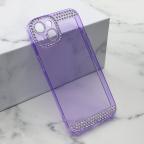 Maska Futrola DIAMOND SIDE za iPhone 14 (6.1) ljubicasta cena 1000 din slika